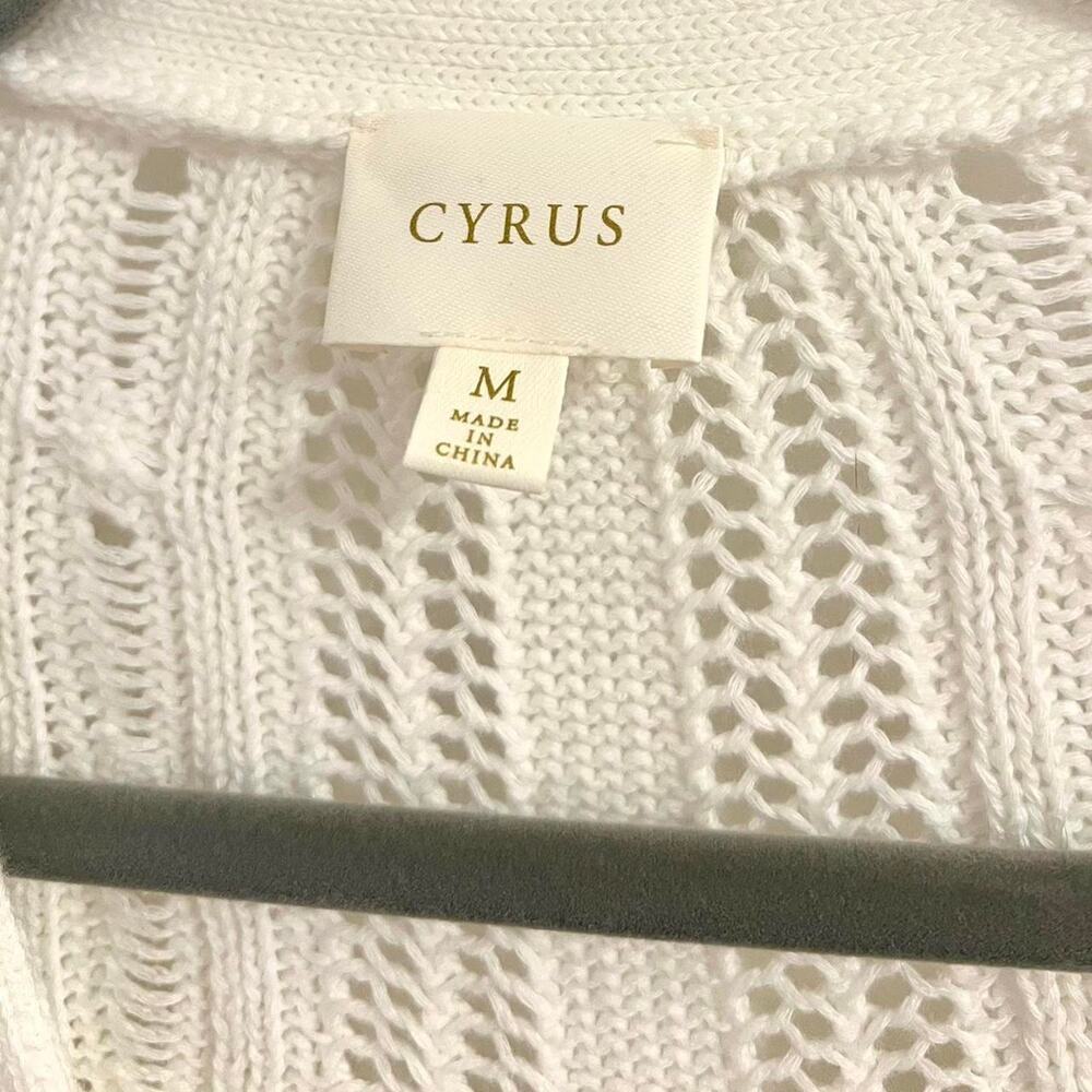 CYRUS Knit Textured Cardigan - Picture 2 of 8